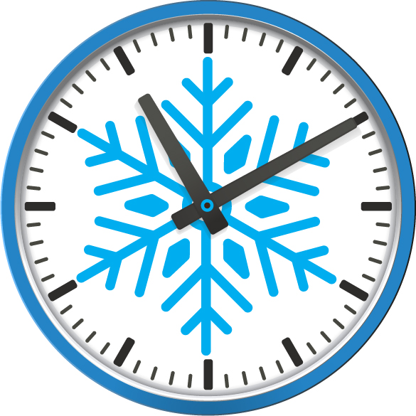 winter-clock